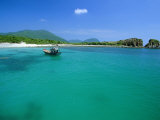 Blue Waters off Ebony Island, One of a Group of Offshore Islands, Nha Trang, Vietnam, Indochina Photographic Print by Robert Francis Blue Waters off Ebony Island, One of a Group of Offshore Islands, Nha Trang, Vietnam, Indochina Photographic Print by Robert Francis