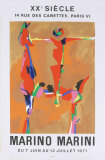 XXieme Siecle, 1971 Reproductions pour les collectionneurs par Marino Marini