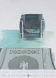 Corbusier Chair and Rug, 1969-#23 Wydruki dla kolekcjonerów autor David Hockney