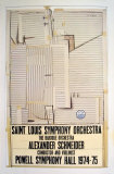 St. Louis Symphony Orchestra, 1974-75 Collectable Print par Saul Steinberg