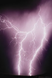 Lightening Poster van Susan Strom Lightening Poster van Susan Strom