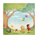 Going to Birthday Party with Friends Posters