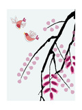 Birdie Talk Print