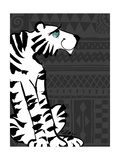 Retro Tiger Photo