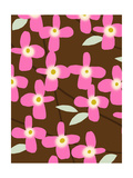 Retro Bouquet Lámina