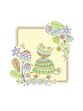 Friendly Turtle Batik Prints