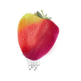 Strawberry Giant Posters
