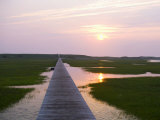Boardwalk Sunset Print