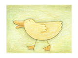 Determined Ducky - Crayon Critter II Posters