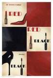 Red and Black Poster