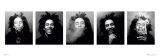 Faces of Bob Marley Affiche
