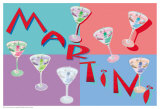 Martini Tray Prints by Scott Cushing
