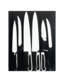 Knives, c.1981 (black and white) Poster von Andy Warhol