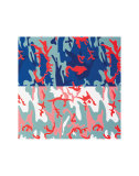 Camoflage, c.1987 (Dark Blue on Pale Green) Láminas por Andy Warhol