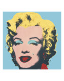 Marilyn, c.1967 (on blue ground) Plakat af Andy Warhol