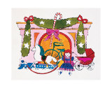 Christmas Card, c.1958 Plakaty autor Andy Warhol