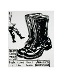 Paratrooper Boots, c.1985-86 Kunst af Andy Warhol Paratrooper Boots, c.1985-86 Kunst af Andy Warhol