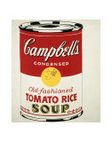 Campbell's Soup Can, c.1962 (Old Fashioned Tomato Rice) Posters af Andy Warhol