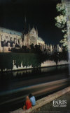 Paris, Notre Dame, French Tourism Office Collectable Print