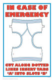 In Case of Emergency I Plakater af Russ Lachanse In Case of Emergency I Plakater af Russ Lachanse