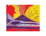 Mount Vesuvius, c.1985 Prints by Andy Warhol