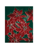 Poinsettas, c.1982 (Red on Green) Prints by Andy Warhol