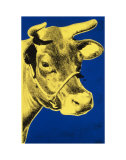 Cow, c.1971 (Blue and Yellow) Posters par Andy Warhol