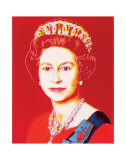 Reigning Queens: Queen Elizabeth II of the United Kingdom, c.1985 (Light Outline) Plakaty autor Andy Warhol Reigning Queens: Queen Elizabeth II of the United Kingdom, c.1985 (Light Outline) Plakaty autor Andy Warhol