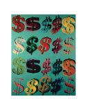 Dollar Signs, c.1981 Posters tekijänä Andy Warhol Dollar Signs, c.1981 Posters tekijänä Andy Warhol