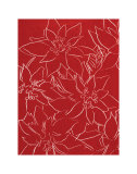 Poinsettias, c.1983 (White on Red) Posters van Andy Warhol Poinsettias, c.1983 (White on Red) Posters van Andy Warhol