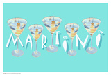 Martini II Print by Scott Cushing