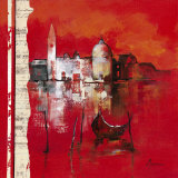 Venise Reflets Plakaty autor Annie Manero
