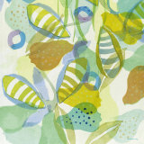 Seaflower Green Poster by Katherina Frey