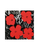 Flowers, c.1964 (Red) Art par Andy Warhol