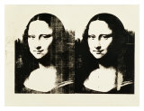 Double Mona Lisa, c.1963 Lámina giclée por Andy Warhol