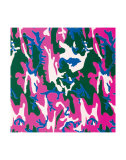 Camouflage, c.1987 (pink, black, blue) Affiches par Andy Warhol