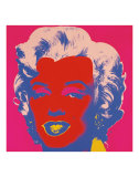 Marilyn, c.1967 (On Red) Poster af Andy Warhol