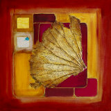 Le Lotus d'Or I Prints by Lyne Perinciolo Duluc