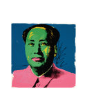 Mao, c.1972 (Green) Art par Andy Warhol