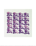 Purple Cow Stamps, c.1967 Kunstdrucke von Andy Warhol