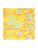 Camouflage, c.1987 (orange, yellow, blue) Affiche par Andy Warhol