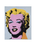 Marilyn, c.1964 (On Light Gray-Blue) Poster von Andy Warhol