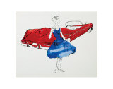 Female Fashion Figure, c.1959 Poster von Andy Warhol