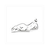 Nu Allonge I Prints by Frédérique Marteau