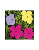 Flowers, c.1970 (1 Purple, c.1 Yellow, 2 Pink) Posters par Andy Warhol