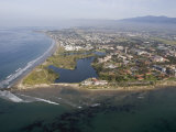 Campus Point and Campus Lagoon at Uc Santa Barbara in Goleta, California Fotografie-Druck von Rich Reid