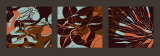 Flowers I Pósters por Talva Design