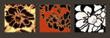 Flowers III Arte por Talva Design