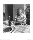 Les Pains de Picasso, c.1952 Poster par Robert Doisneau