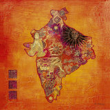 L'Esprit Indien Poster von Andrea Haase